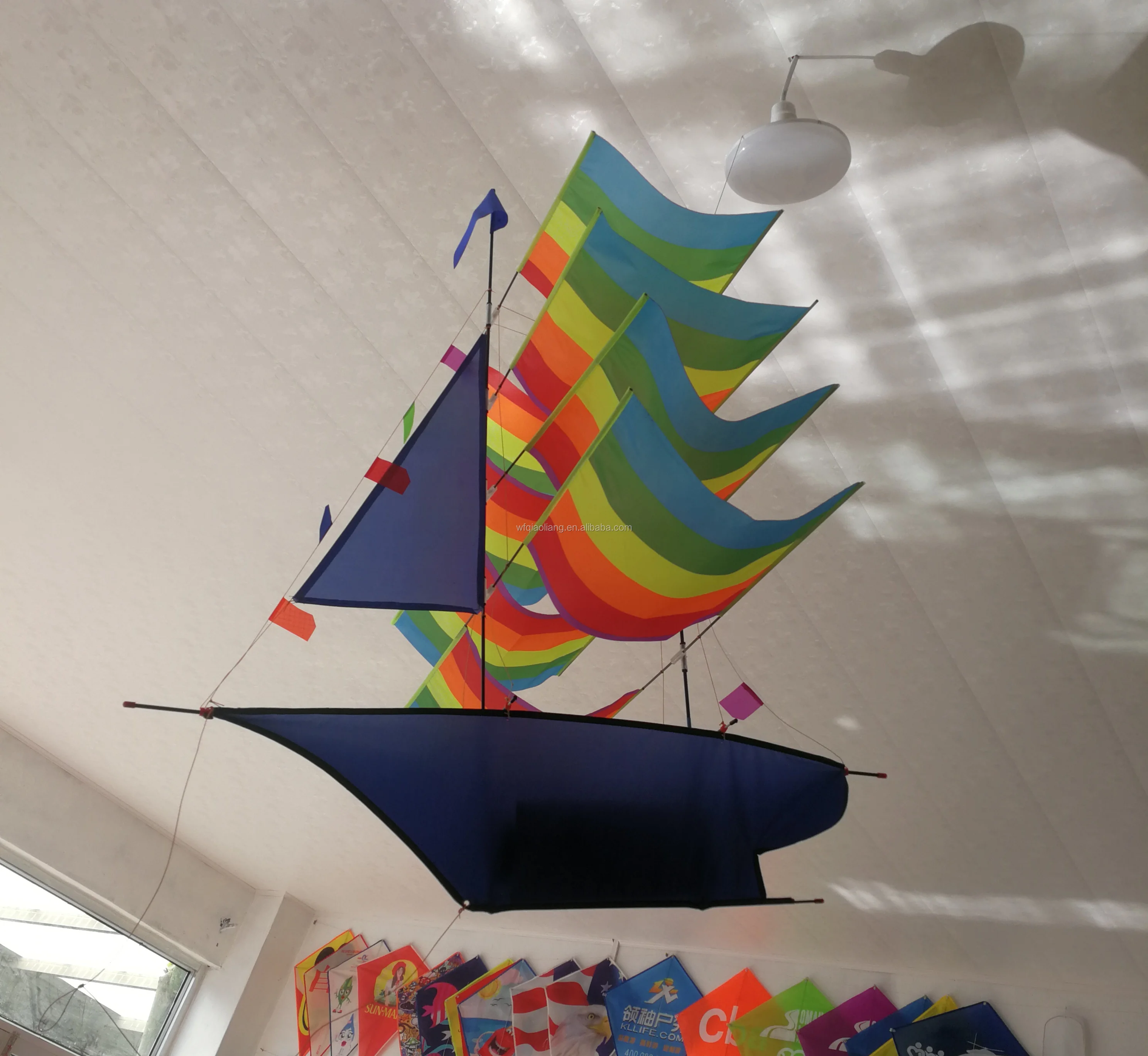 boat kite   Colorful sailing kite 3D  three-dimensional kite