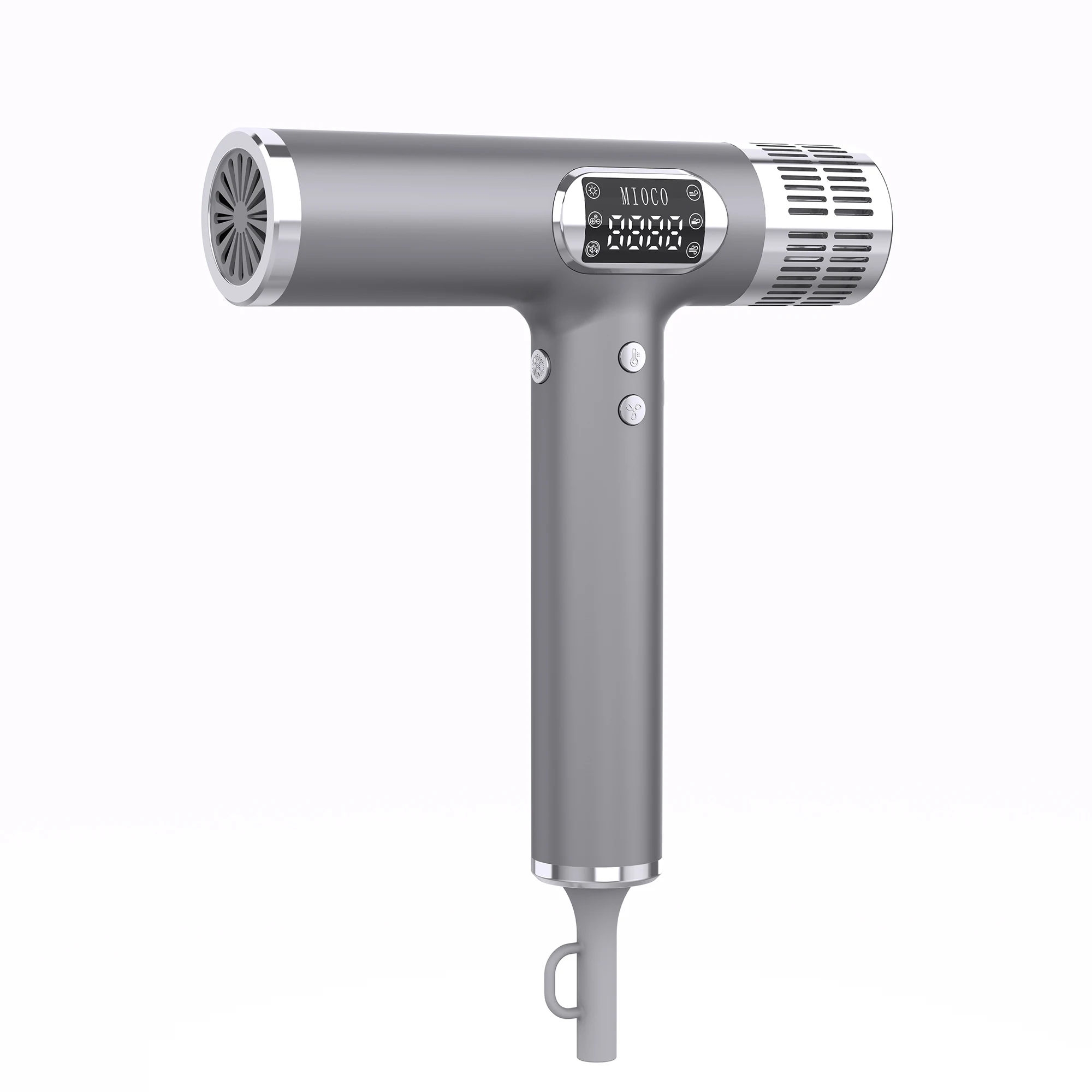 Resuxi 401 Professional Smart Salon Ionic Hair Dryer Blow Dryer Plasma Hair Care 1800w Stepless Temperature Control Display