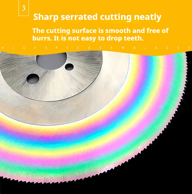 275mm 11 inch Less wear/friction cut steel iron pipe iron block HSS circular saw blade for stainless steel cutting