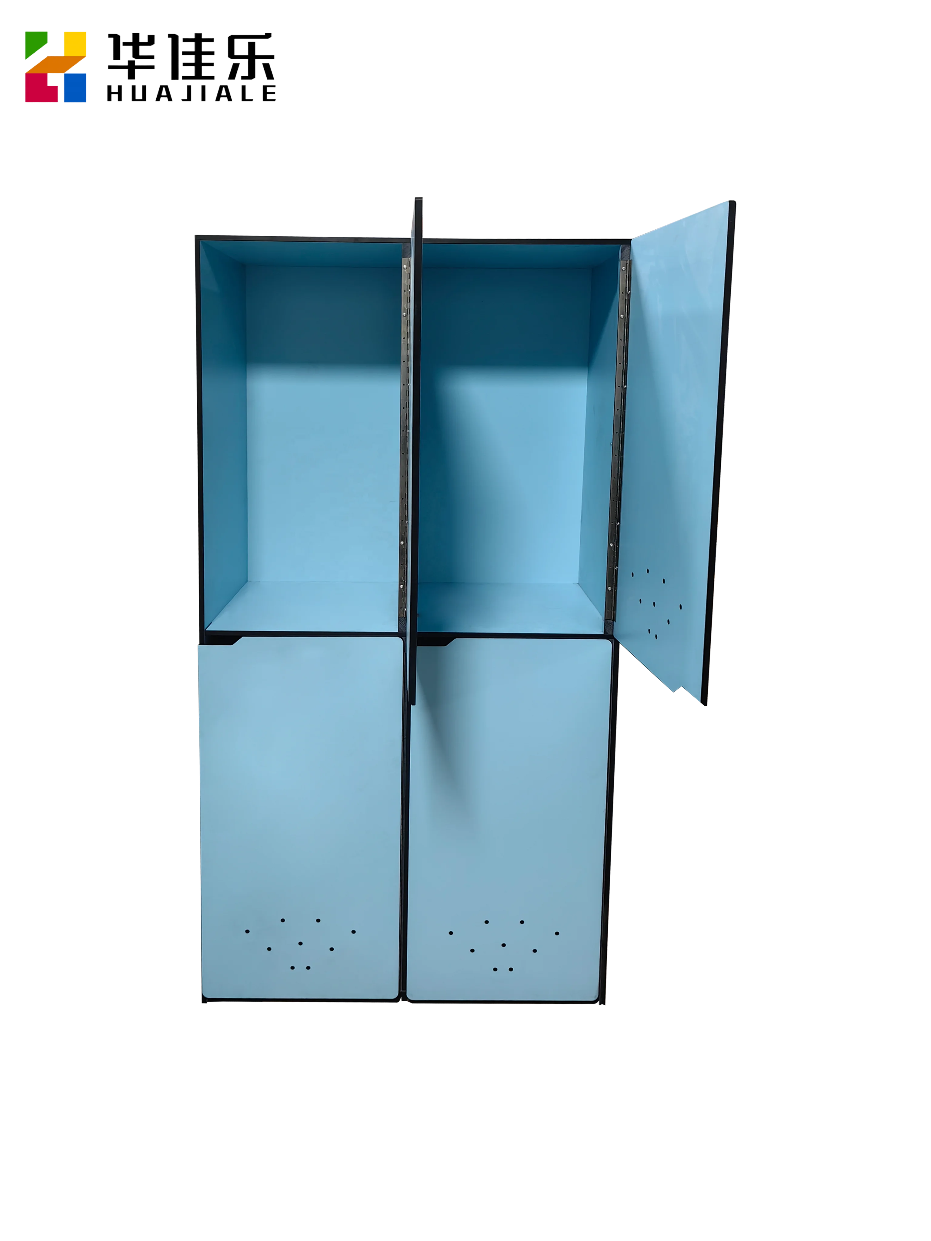Compact Waterproof HPL Gym Lockers and Bench for Home or Commercial Furniture Use