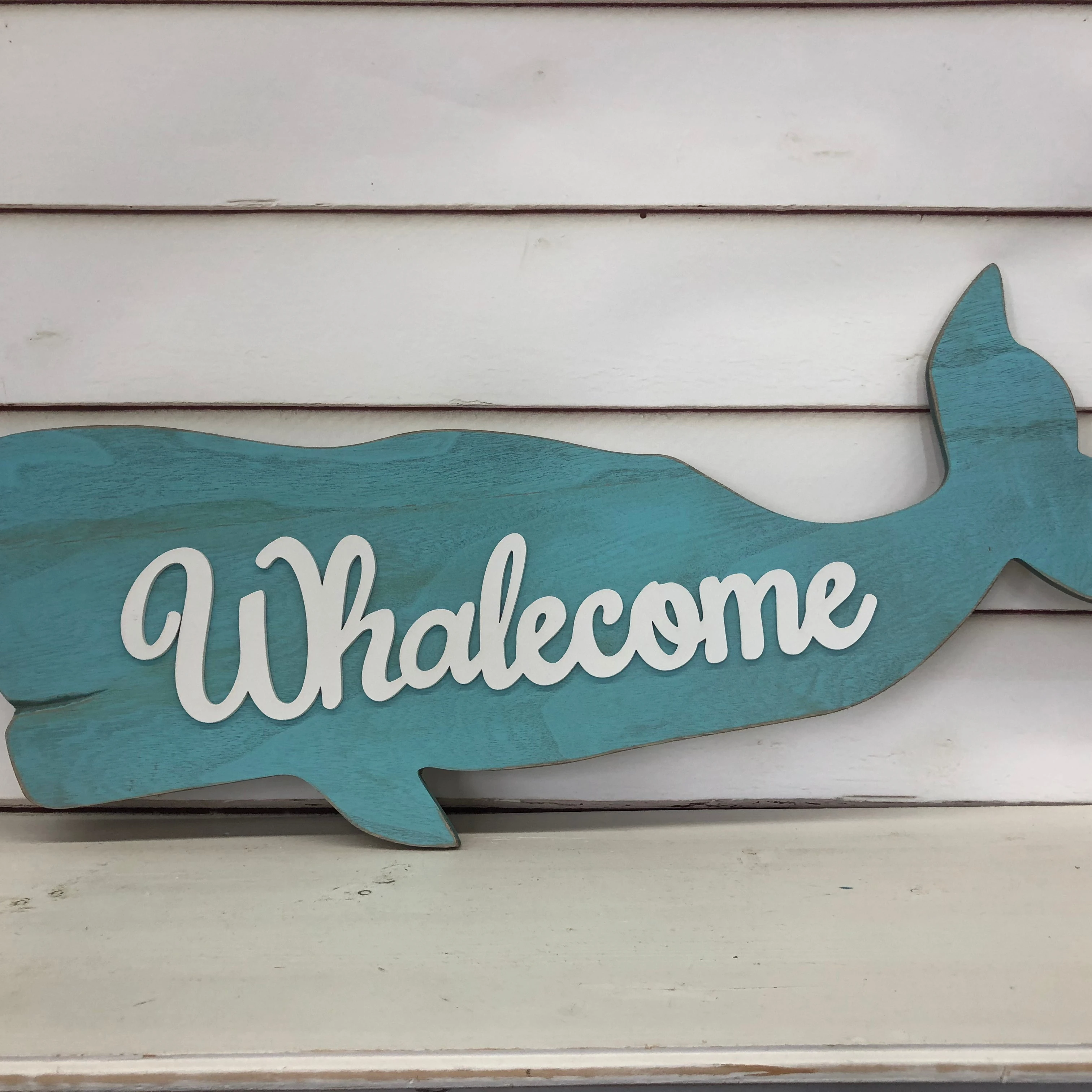 Fish Decor Seasonal Icons Wooden Wall Hanging Best Selling Wooden Fish Welcome Sign& Home Art Decorative Presents Support KD0716