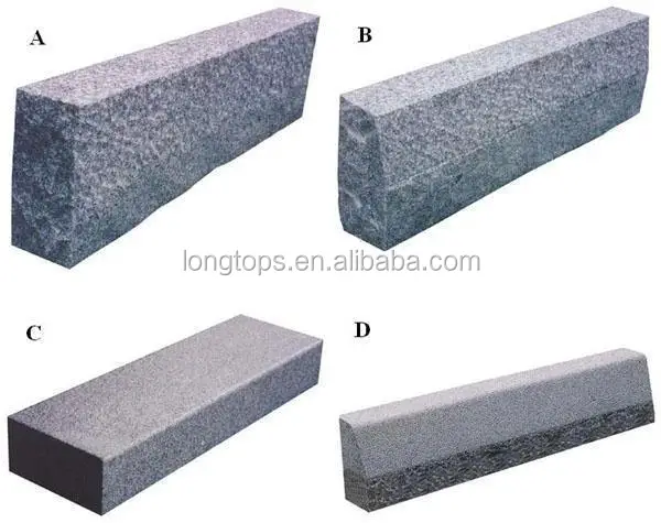 Granite G603  chinese cheap  granite kerbs
