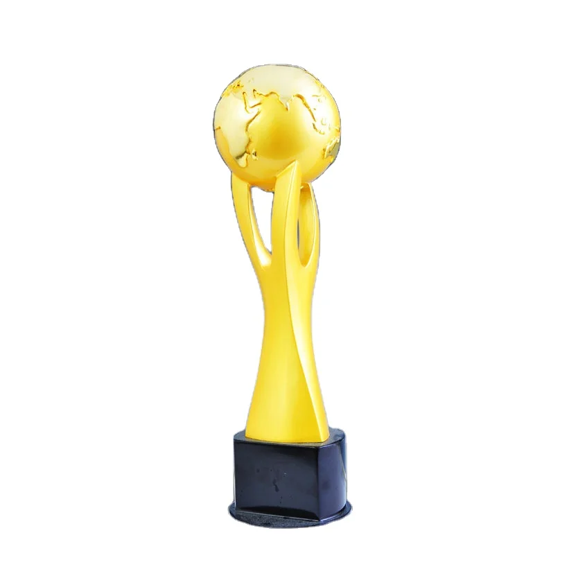 Wholesale resin american football trophies billiard tournament trophy snooker trophy