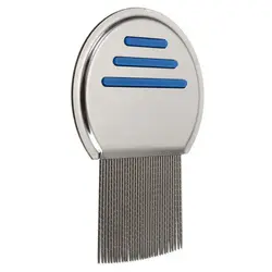 Specializing removal pet hair lice brush stainless steel handle head dog hair lice comb