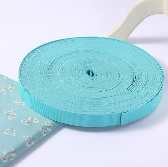 China High Quality Colored Elastic Band Customized Size Knitting Elastic Band For Clothes Garment
