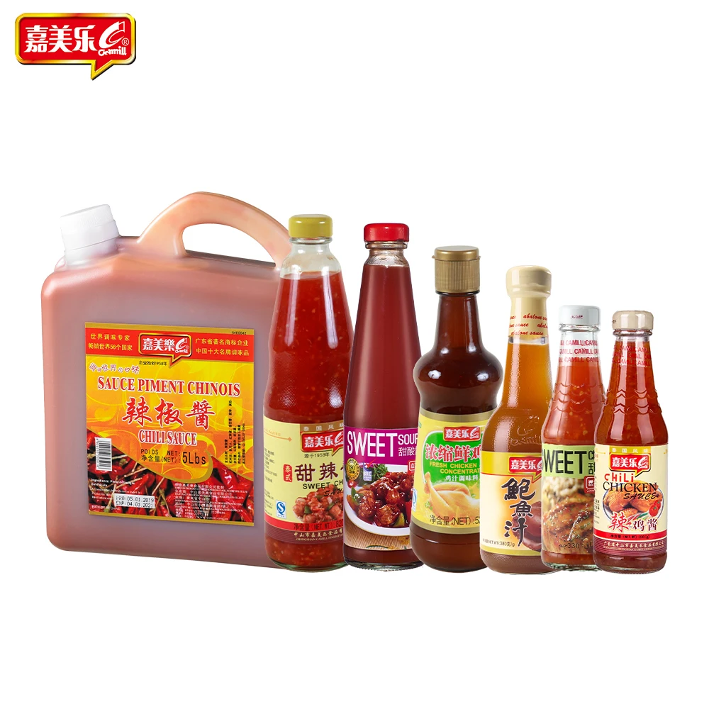 OEM Factory Price Bulk Wholesale Price Cooking Season thick spicy Sweet Chili Sauce