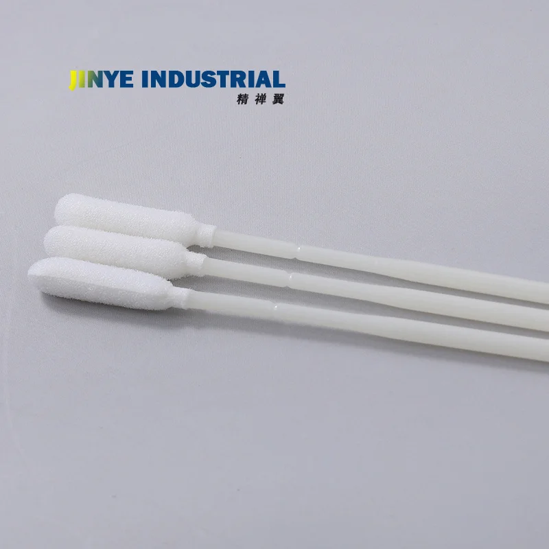 Sterile Medical Nasal Disposable Sampling Oral  Sponge Swab Stick Specimen Collection Swab