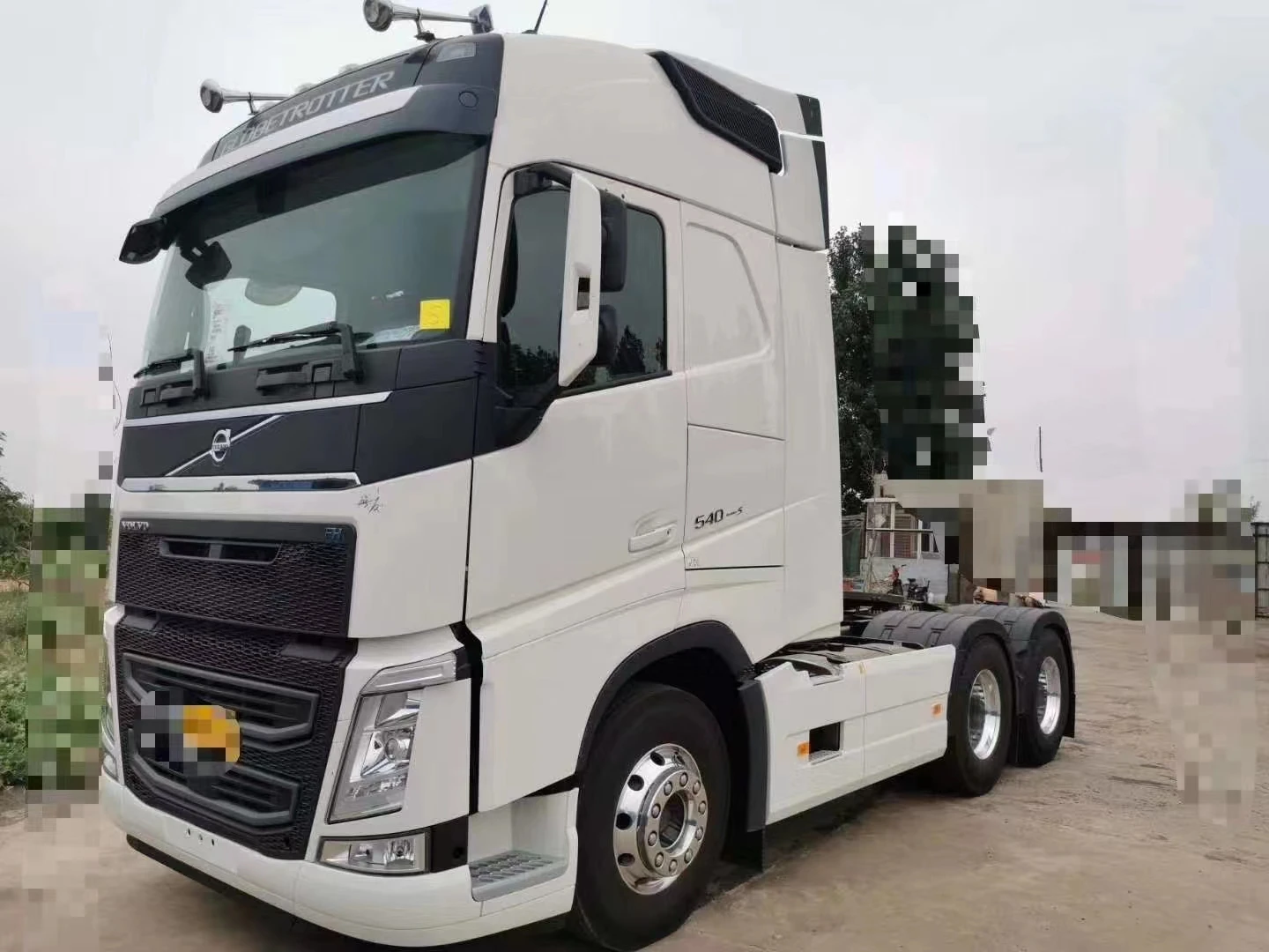 2018 2019 used  vol vo  6*2 used strong power truck Head tractor 460HP Tipper