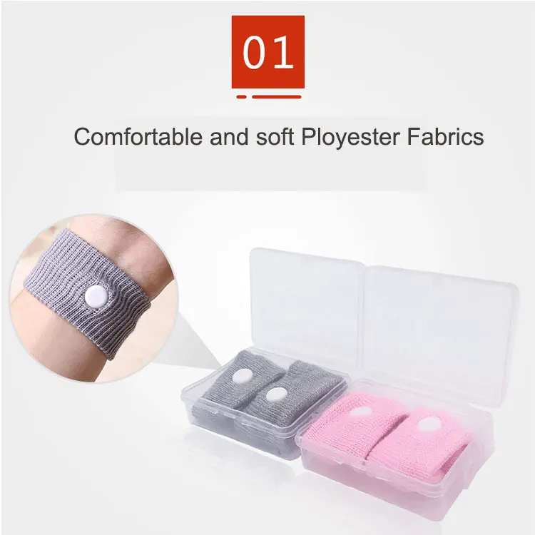 Hot Sale Relief Wristband Adult Sea Bands Motion Sickness For Kids Anti Nausea