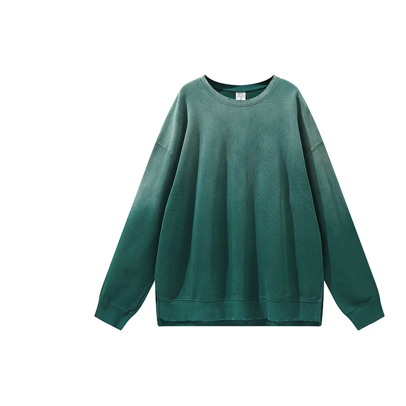 Высококачественная белая уличная одежда унисекс с защитой от скатывания, новый дизайн, настраиваемый мужской двухцветный пуловер с капюшоном