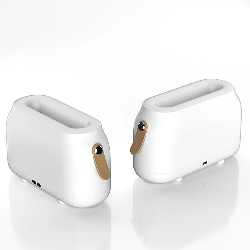 Desktop Simulation Flame Aroma Air Humidifier Lamp Wireless 180ml  Diffuser Essential Oil Aroma Diffuser for household