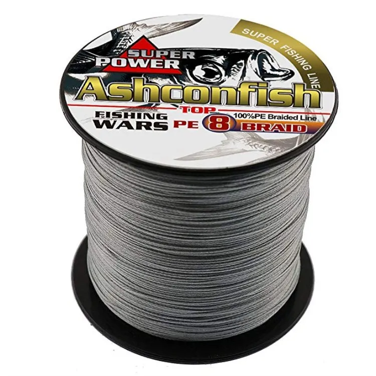 Manufactory wholesale 4 8 9 16 braid fishing threads OEM 300 500 2000meter PE braided fishing line