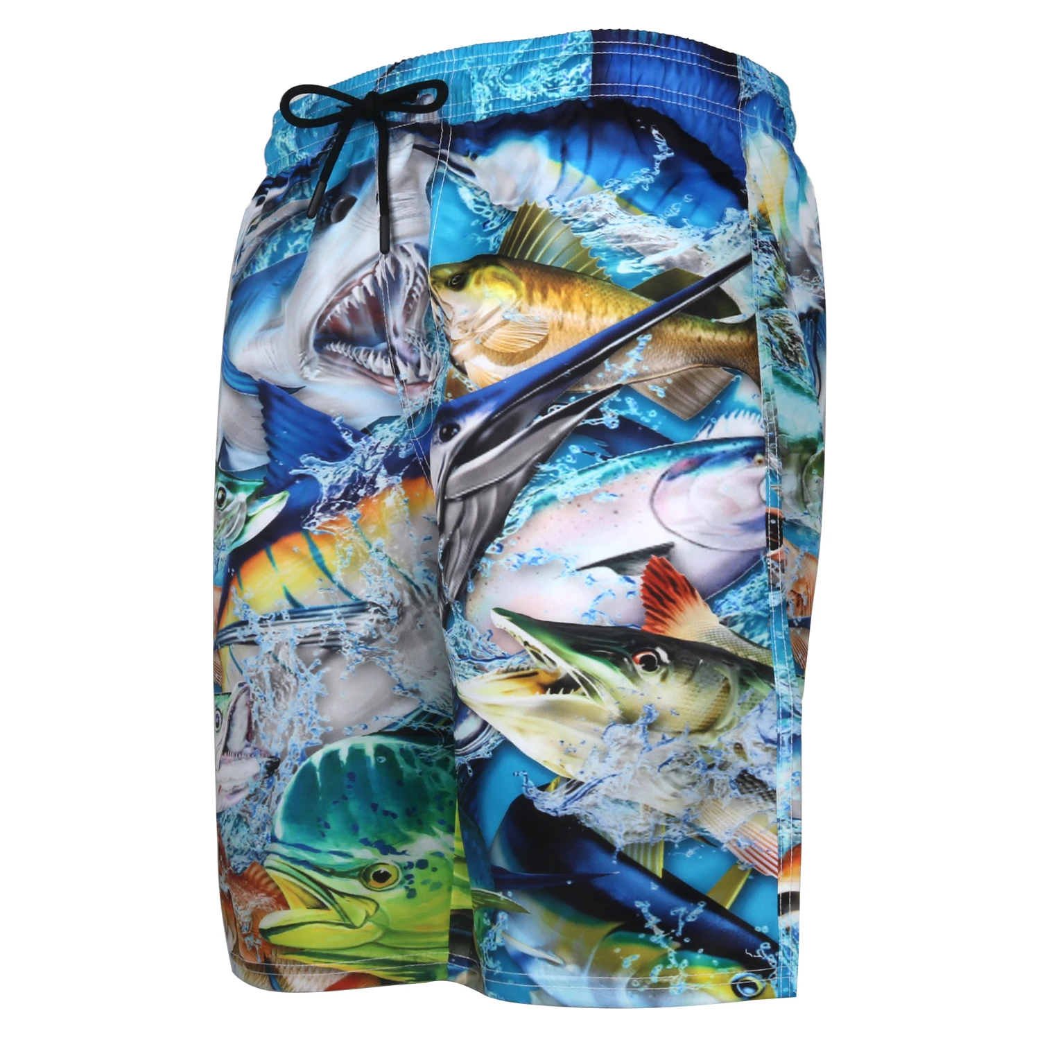 Wholesale Logo Custom Sublimation Made 4 way stretch printed Blank Surf Hurley Men Swim Board Beach Short Trunks Boardshort