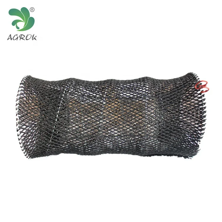 AGROK Knotless Spring Cage Raschel Fish Trap for Sale Crayfish Trap 30x60 33x60 40x80