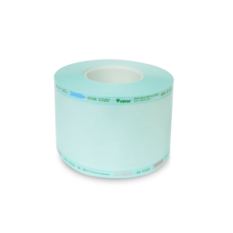 CE Certificate Disposable Medical Autoclave EO Flat Sterilization Pouch Roll Surgical Instrument Packaging