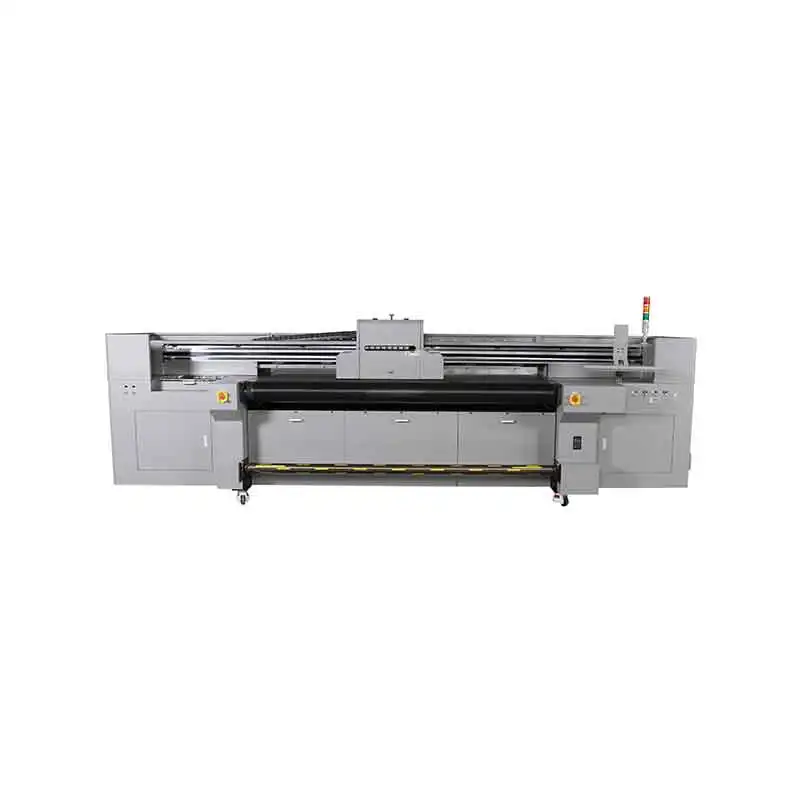 
3.2m uv hybrid printer Gen6 head lastest maglev linear motors print on roll and flat materials 