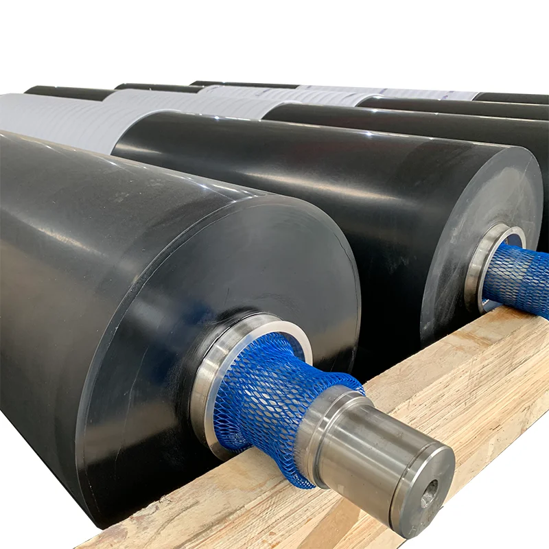 factory industrial rubber coated transport roller, transfer roller, guide rollers