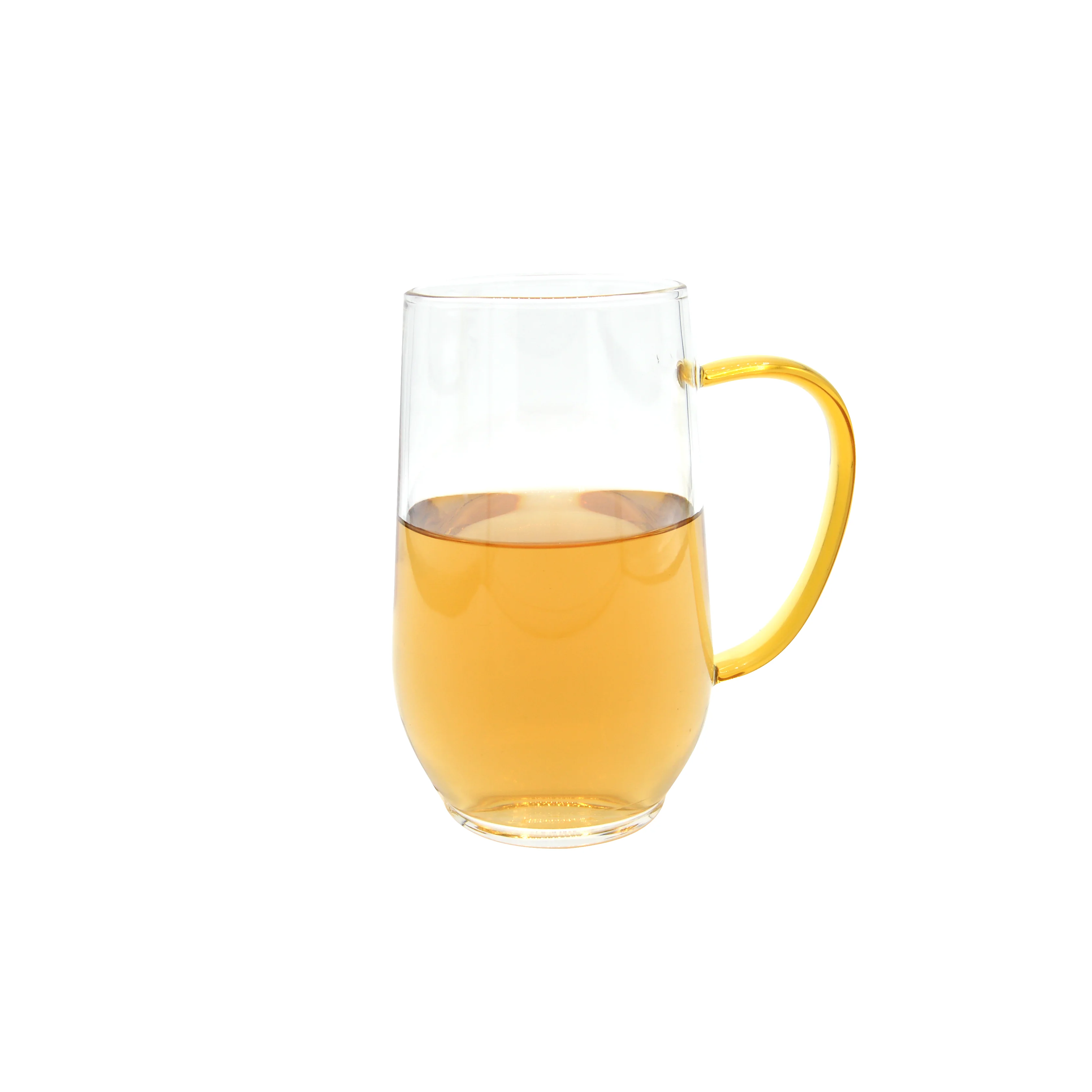 Wholesale Factory Small Clear Mug Glass Dessert Drink Coffee Tea Cups Set 6 pcs Designed for Coffee Water Borosilicate Glass