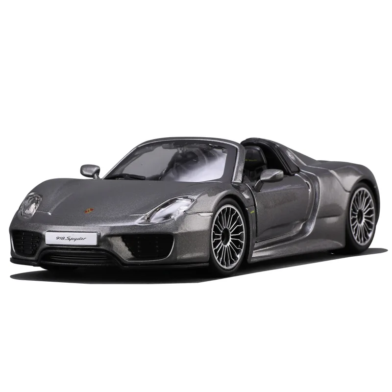 Bburago 1:24 Porsche 918 спортивный автомобиль из сплава Spyder статические литые модели автомобилей игрушки под давлением подарок коллекционные хобби