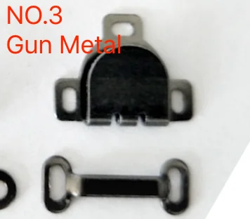 Closure Brass Custom Metal Pants Closure Trouser Hook And Bar For Pants