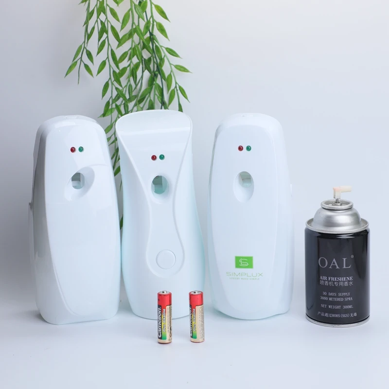 Wall-Mounted Automatic Timed Toilet Freshener Aerosol Dispenser Pure Air Perfume Fragrance Aroma Diffuser Device