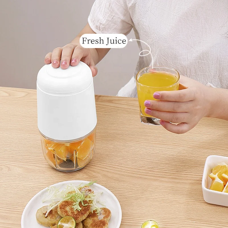 Kaiteng Portable USB Rechargeable Mini Meat Grinder Electrical Food Chopper Grinder For Home Hotel Trip Use