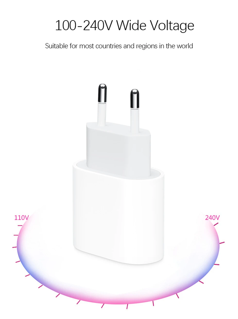  Оригинальное зарядное устройство для Iphone Быстрая зарядка Type-c PD 18 Вт 20 кабель iPhone