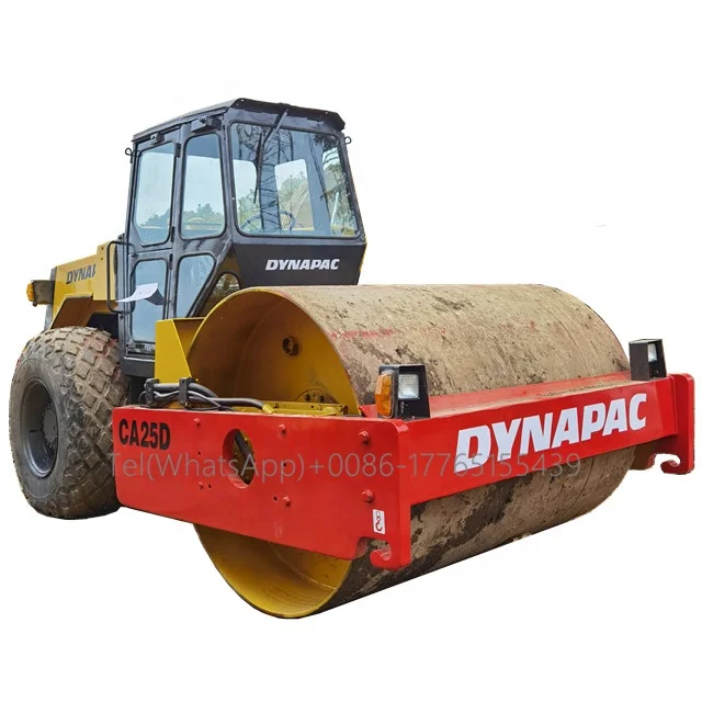Б/у дорожный каток Dynapac уплотнитель высокого качества CA25D dynapac CA30D б/у в хорошем рабочем