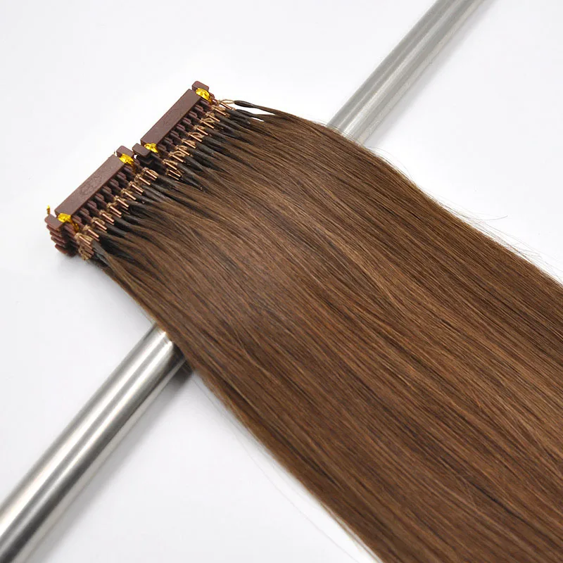 Double Drawn Pre-bonded 6d Hair Extensions Natural Cuticle Aligned Remy 100% Human Hair for high end clients