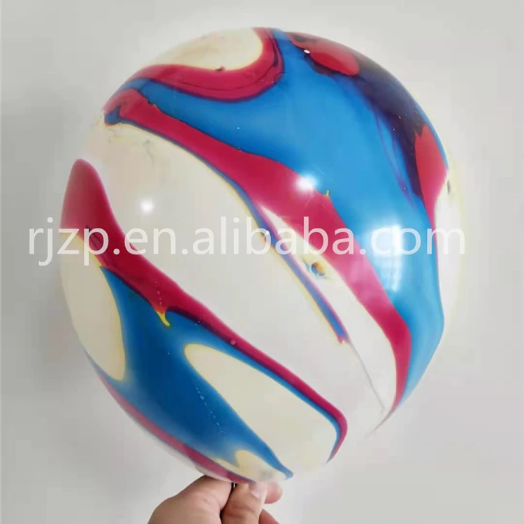 High quality cheap party decoration 4 colorful printed balloon marble balloon beautiful party balloon cloud