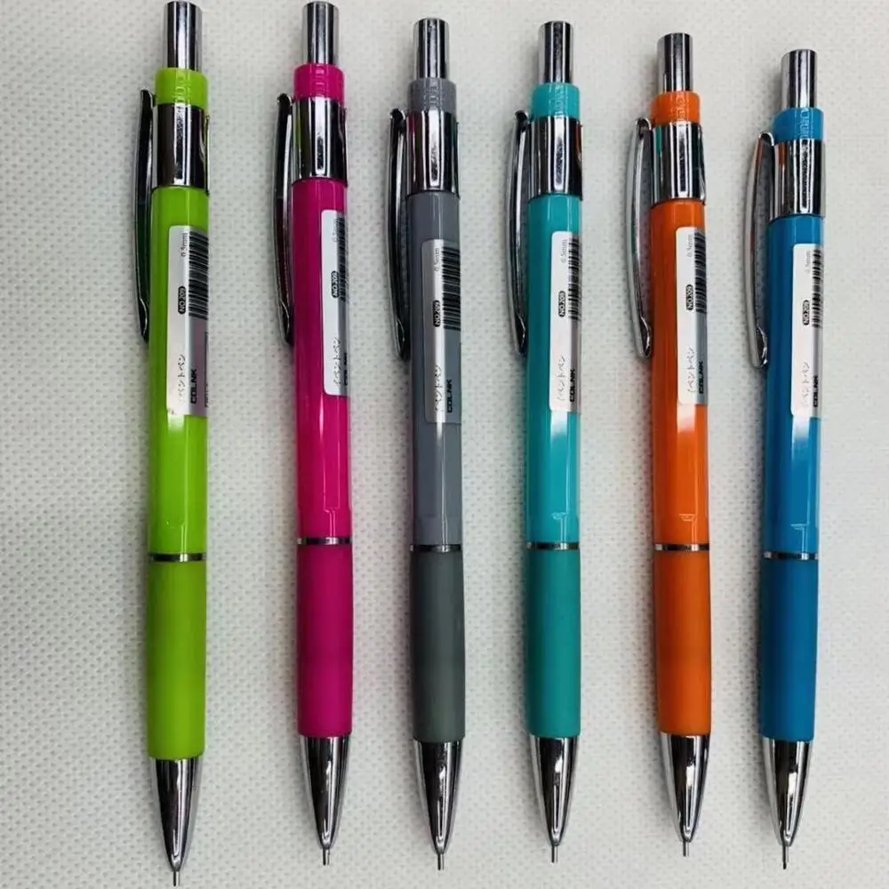 OEM service,colors available mechanical pencils 0.5/0.7mm with rubber grip