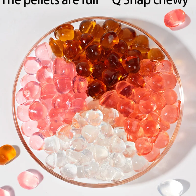 1 кг Китай производитель лидер продаж готовый к употреблению вкусный сахар со вкусом коричневого сахара кристалл boba Konjac желе для Пузырькового чая