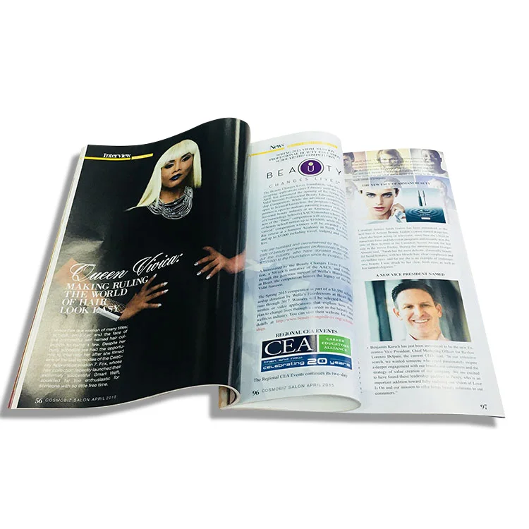 custom met art photography magazine printing