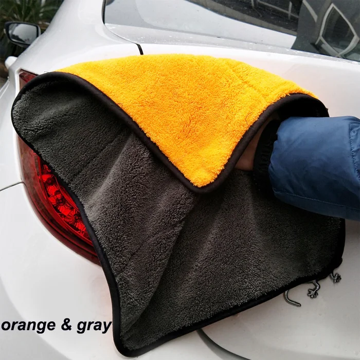coral velvet microfiber towel for car wash 800gsm