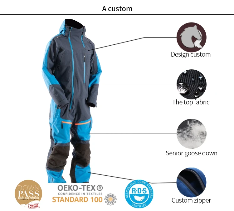 Customized Winter Skiwear Your Ultimate Choice High Performance Waterproof Breathable Casual Fashion
