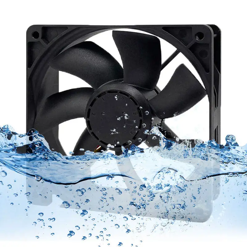 12V DC Brushless  Foxconn fans Customized  PWM Control Fan 80x80x25mm cooling fans