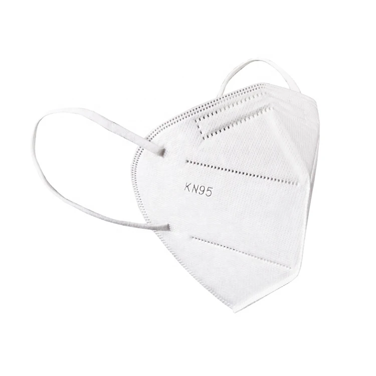 Personal Protective Kn95 Masks Adult Size White Anti-dust Foldable Face Mask windproof anti dust face mask