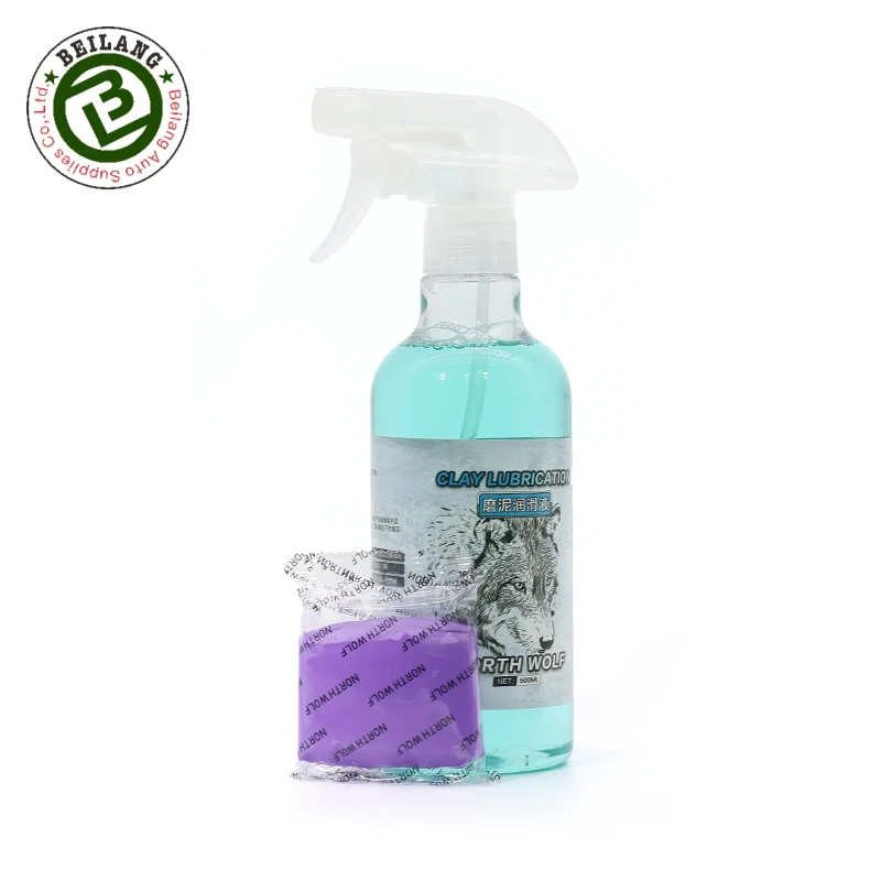 Car Clay Bar Vehicle Washing Cleaning Tools Auto Detailing Cleaner 200g Cylinder Box Packaging Custom Logo Clay Bar Car