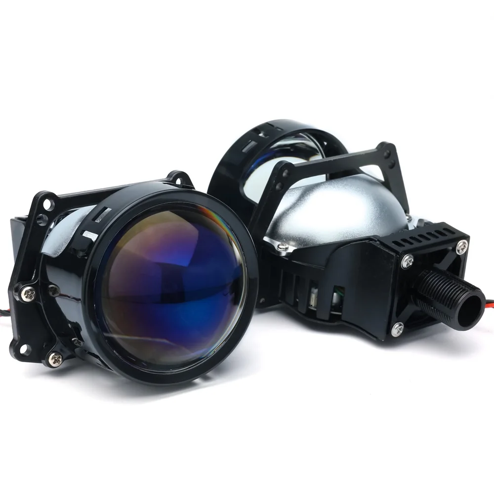 GPNE P10 led projector h4 led auto lights car headlights retrofit RHD LHD bi led projector lens 3.0