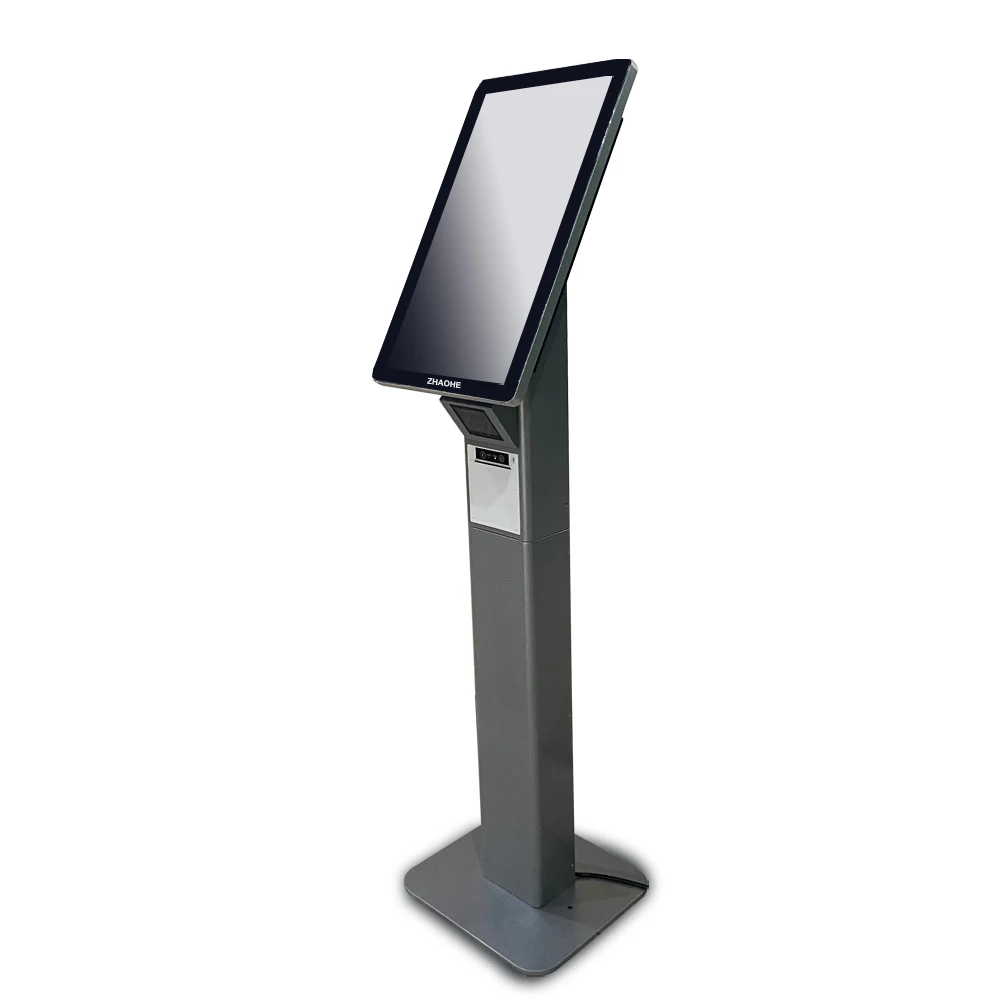 21.5inch windows o android kiosk with customer display self checkout kiosk machine for pharmacy