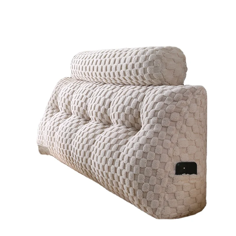 Factory Outlet High Quality Soft Custom Dorm Living Room Sofa Bed Relaxing Reading Gaming Triangle Backrest Cushion Pillow