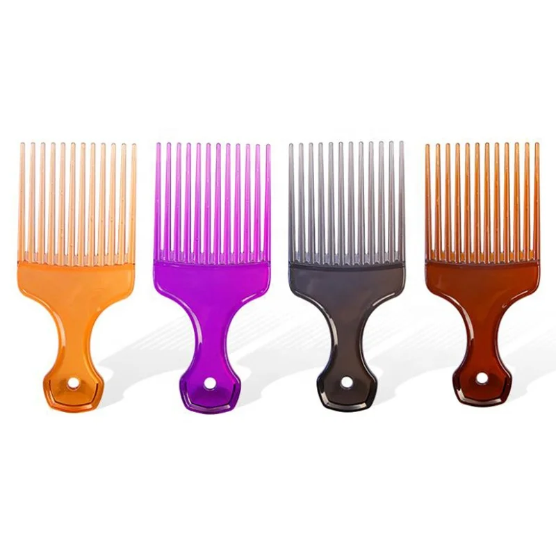 hot selling african wide wooden fabric vintage bridal hair pick combs