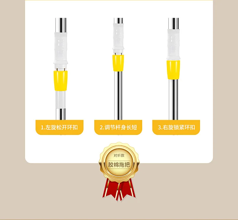 cleaning mop with foldable bucket reusable magique china mop industry dust mop