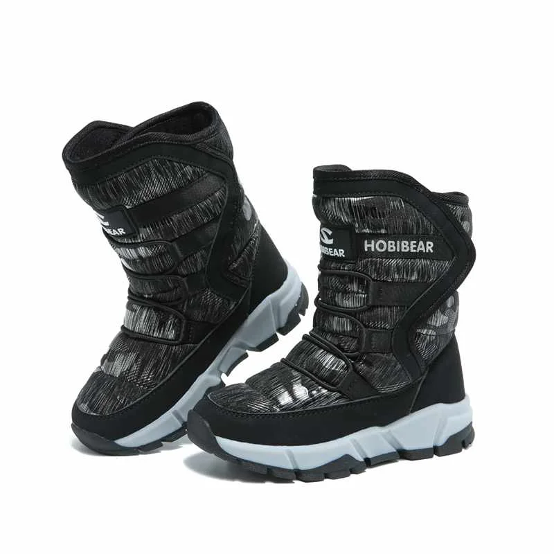 
New Children Winter Snow Boots Warm Juniors Winter Boot 