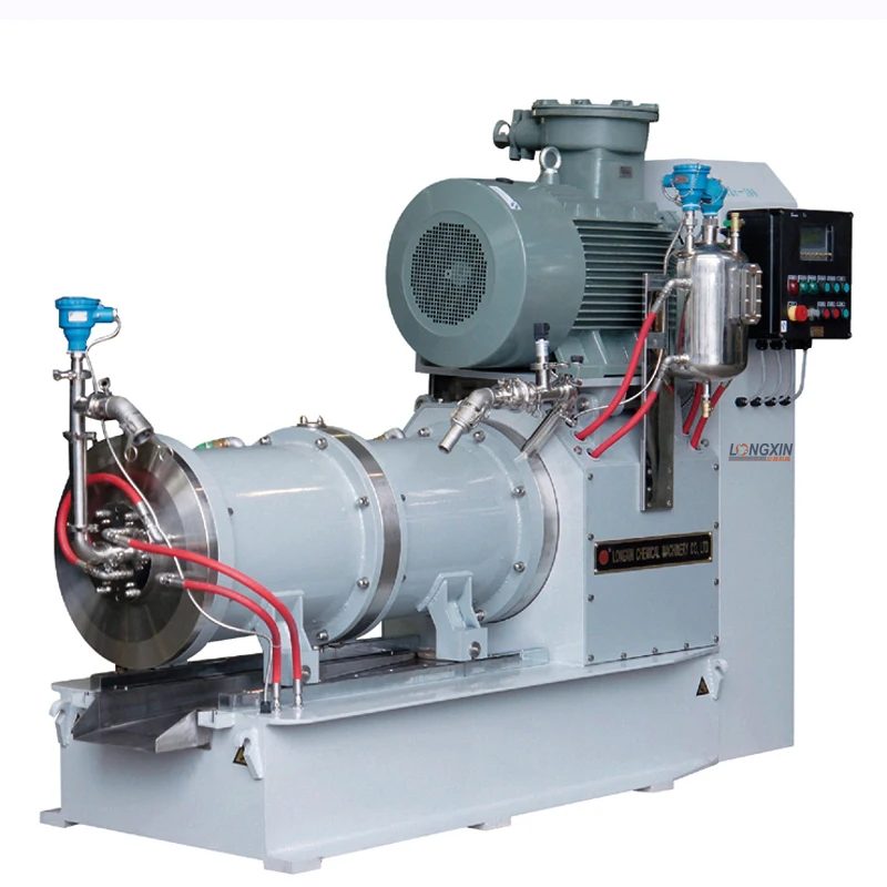 Longxin good price 22kw WSD-30 turbo nano sand mill for horizontal machine for paint, dye, ink, magnetic material