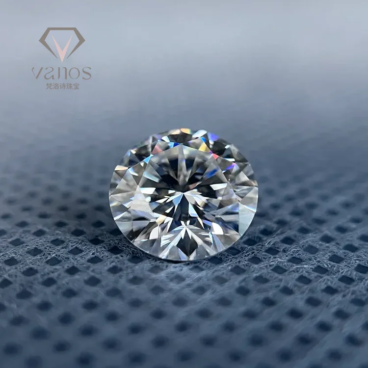 Бриллиант Gia Lab Выращенный 0,01-5 карат Def Vvs1 свободный белый круглый бриллиант Cvd Hpht Diamond