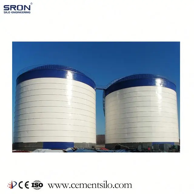Hot Galvanized Corrugated Metal Silo for PVC Granules