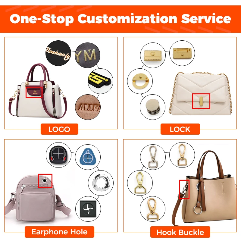 Fashion PU Shoulder Bag Wholesale Vegan Leather Hobo Hand Bag For Women