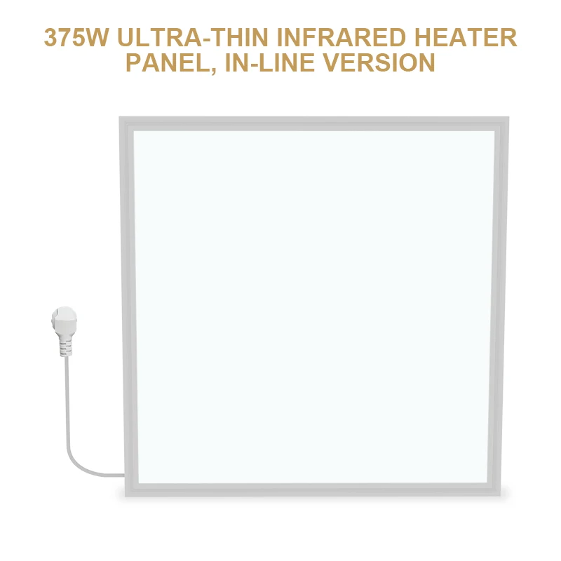 Heating Panel 350w Infrared Heater without Theromastat Electric Thermostat Carbon Fiber Outdoor Ceiling Ceiling Tile 3 Years