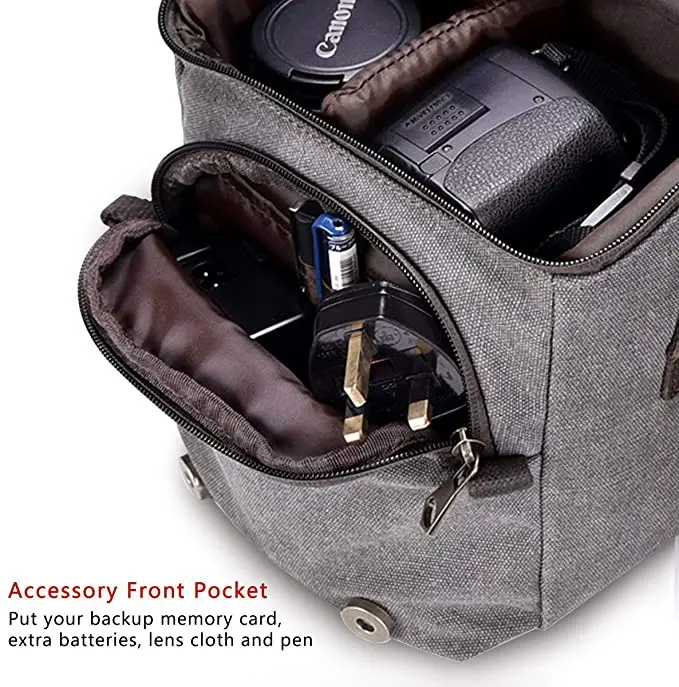 
DSLR SLR Camera Bag Backpack for Mirrorless Cameras/Photographers, Camera Case Backpack for Nikon Canon Sony Lens 